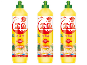 北京金魚日化洗滌用品logo包裝設(shè)計案例